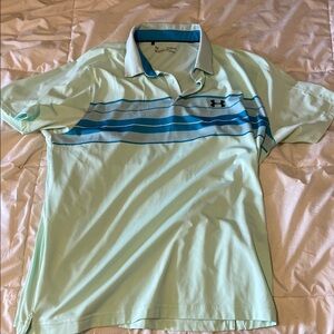 Under Armour Light Green Polo Shirt